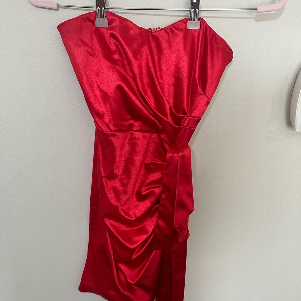 STRAPLESS COCKTAIL DRESS!!! SUPER CUTE!!!